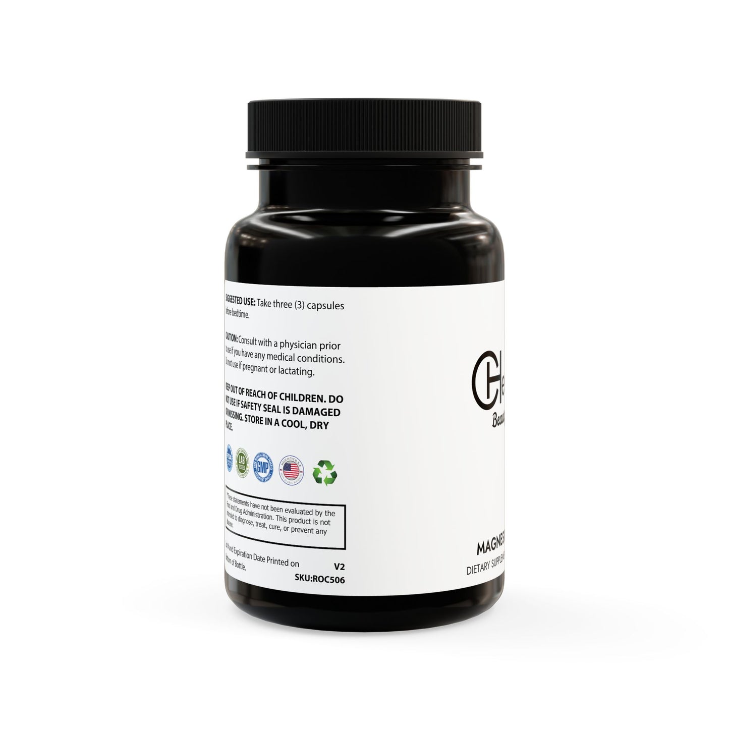Magnesium Zinc Supplement (90 Capsules)